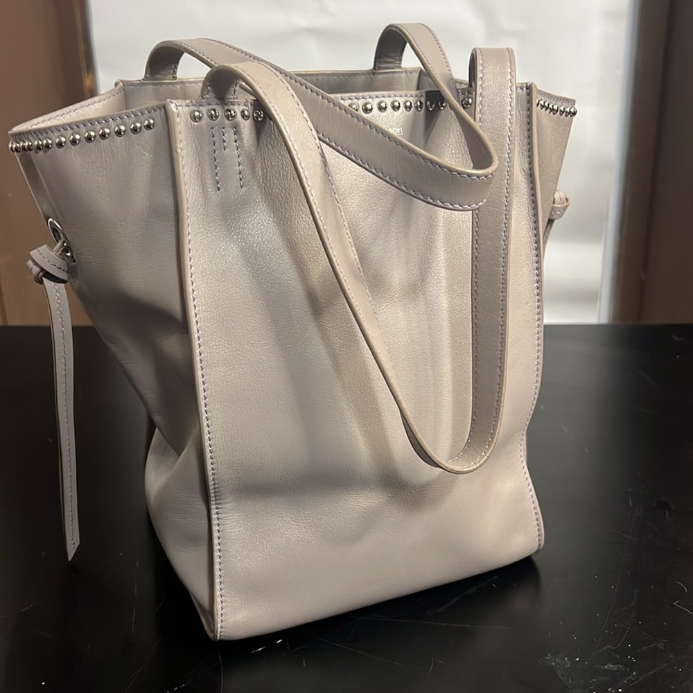 $700 J&M Davidson BELLE MINI WITH STUDS Leather Handbag NWOT - Picture 9 of 13